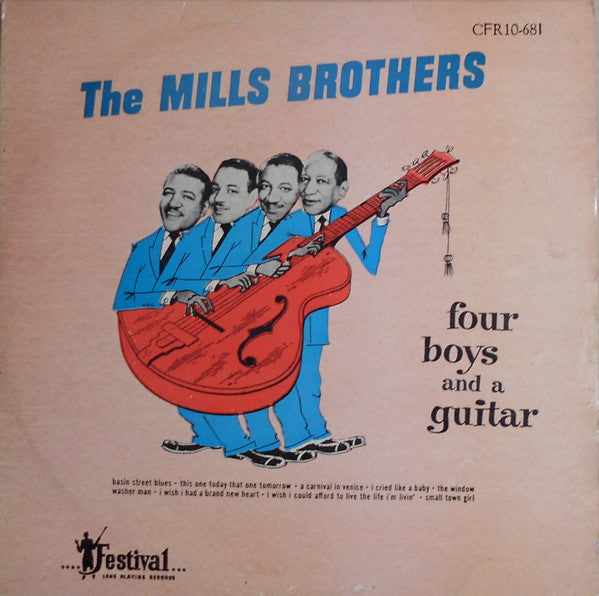 The Mills Brothers : Four Boys And A Guitar (10")