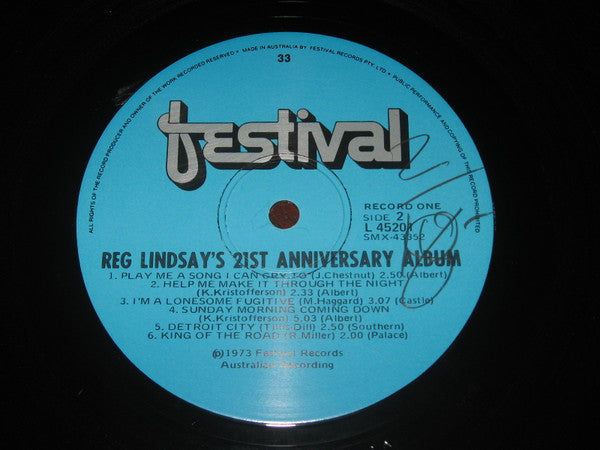 Reg Lindsay : 21st Anniversary Album (2xLP)