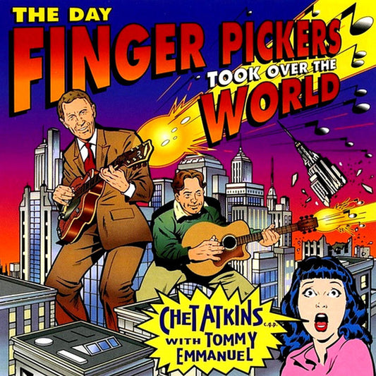 Chet Atkins With Tommy Emmanuel : The Day Finger Pickers Took Over The World (HDCD, Album)