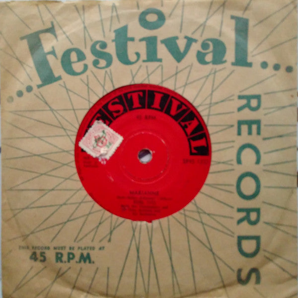 Burl Ives With The Trinidaddies And Tony Mottola And His Orchestra : Marianne (7", Single)