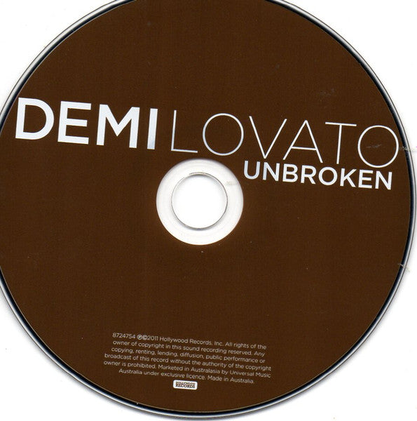 Demi Lovato : Unbroken (CD, Album)