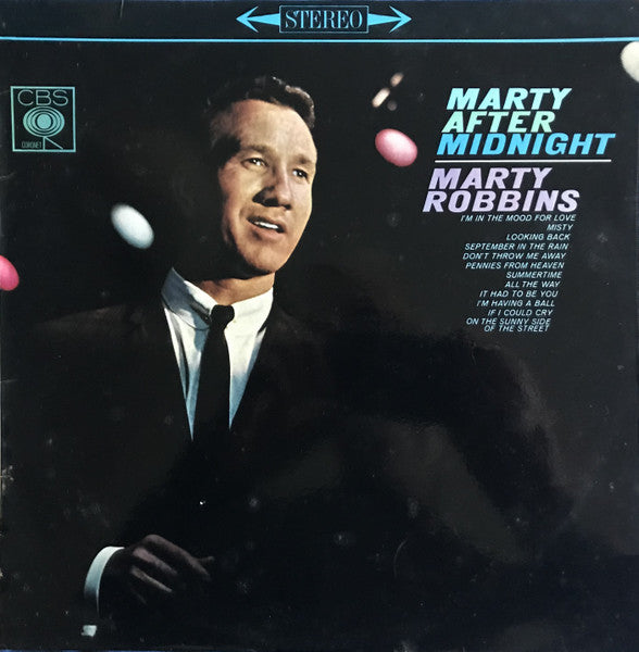 Marty Robbins : Marty After Midnight (LP, Album)