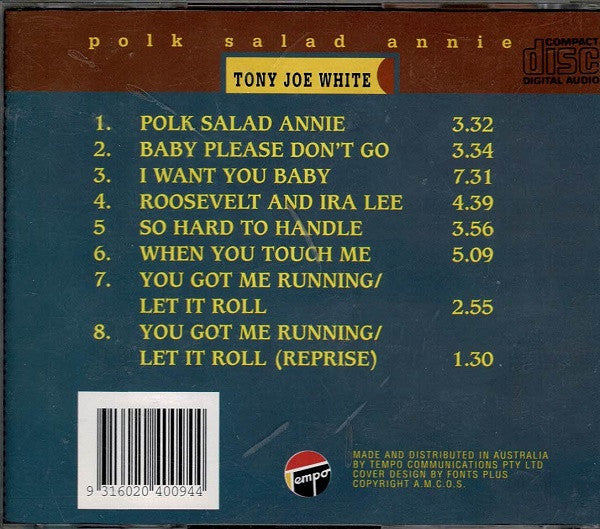 Tony Joe White : Polk Salad Annie (CD, Album)