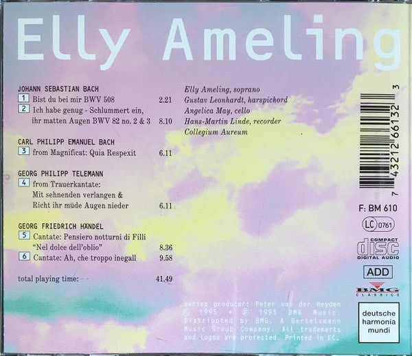 Elly Ameling : Vol. 1 The Early Recordings (CD, Comp)