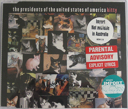 The Presidents Of The United States Of America : Kitty (CD, Maxi)