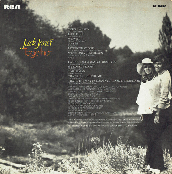 Jack Jones : Together (LP)