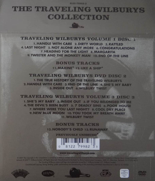Traveling Wilburys : The Traveling Wilburys Collection (CD, Album, RE, RM + CD, Album, RE, RM + DVD + Box,)