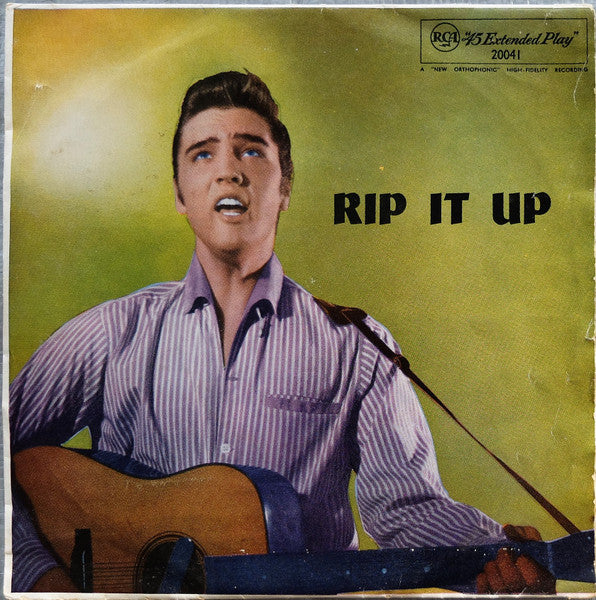 Elvis Presley : Rip It Up (7", EP)
