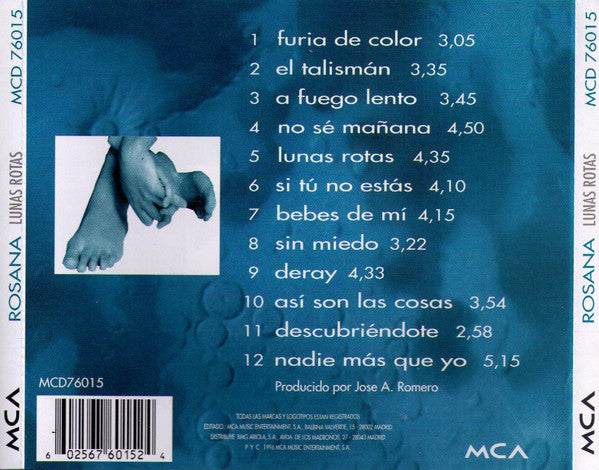 Rosana : Lunas Rotas (CD, Album)