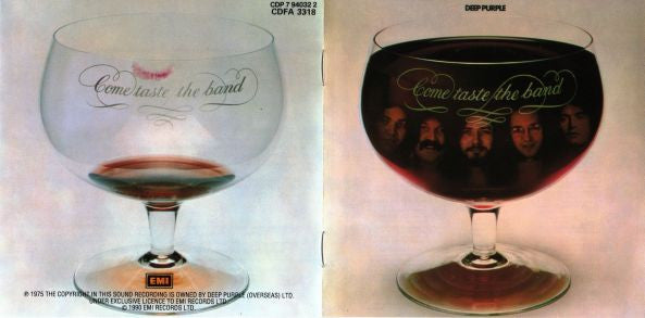 Deep Purple : Come Taste The Band (CD, Album, RP)