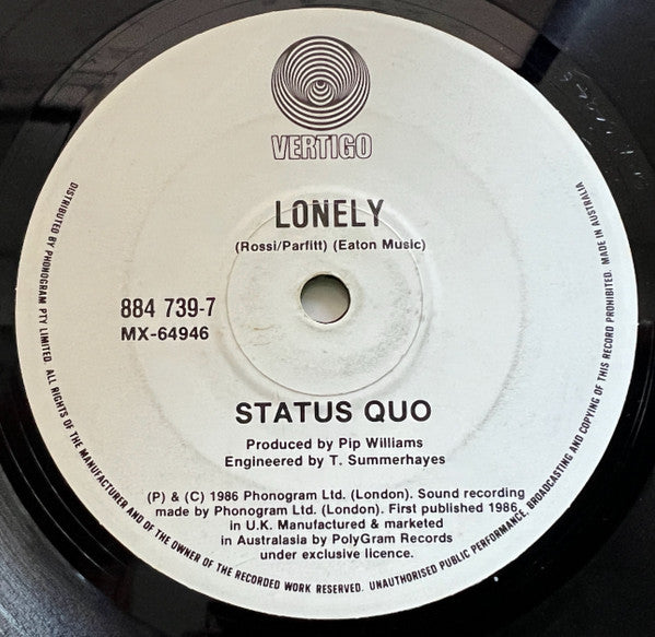 Status Quo : Rollin' Home (7", Single)