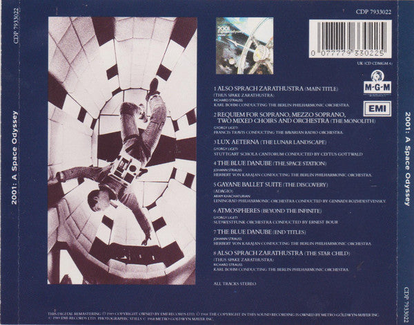 Various : 2001: A Space Odyssey (CD, Album, RM)