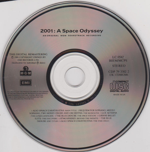 Various : 2001: A Space Odyssey (CD, Album, RM)