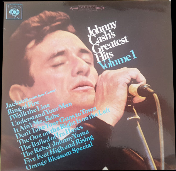 Johnny Cash : Greatest Hits Volume 1 (LP, Comp)