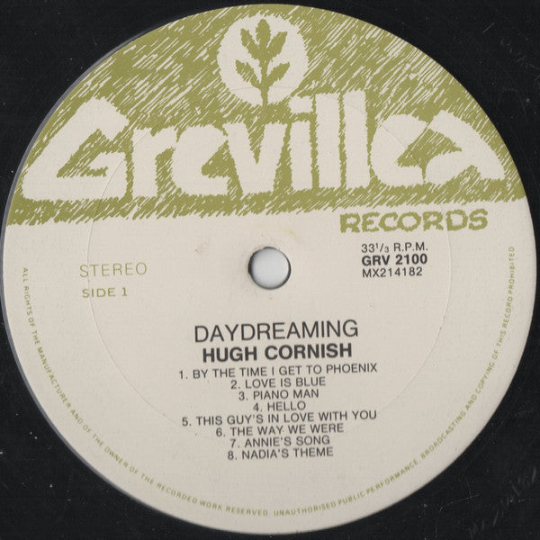 Hugh Cornish : Daydreaming (LP, Album)
