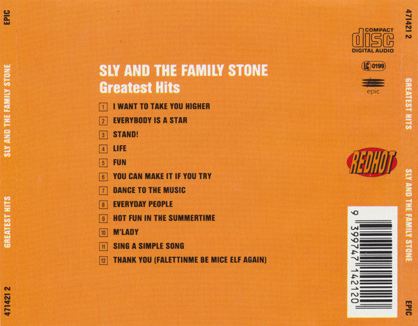 Sly & The Family Stone : Greatest Hits (CD, Comp, RE)