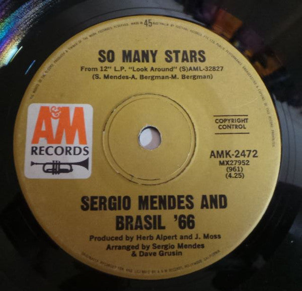 Sérgio Mendes & Brasil '66 : The Fool On The Hill (7", Single)