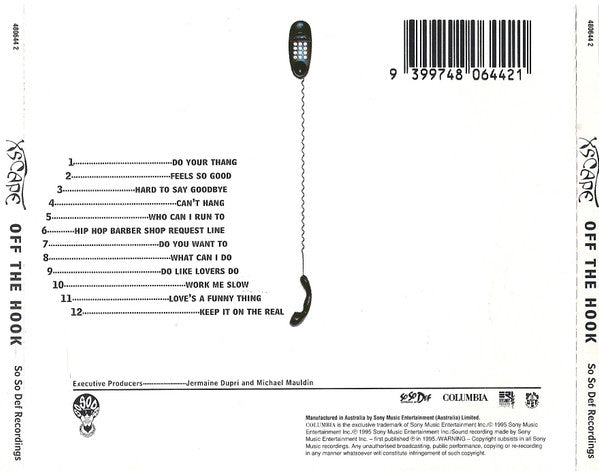 Xscape : Off The Hook (CD, Album)