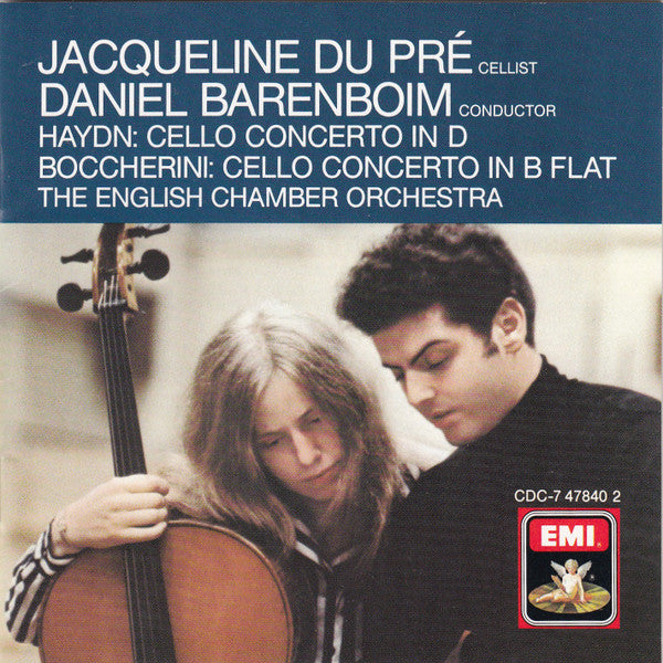 Jacqueline Du Pré, Daniel Barenboim, Haydn*, Boccherini*, The English Chamber Orchestra* : Cello Concerto in D / Cello Concerto in B Flat (CD, Comp, RM)