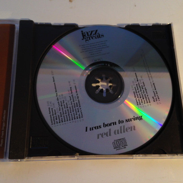 Red Allen* : I Was Born To Swing  (CD, Comp)