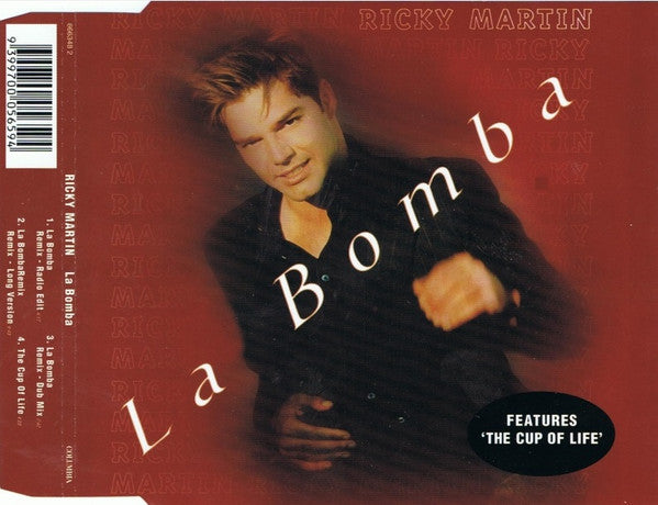 Ricky Martin : La Bomba (CD, Single)