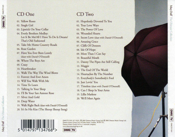 Mary Duff : The Ultimate Collection (2xCD, Comp)