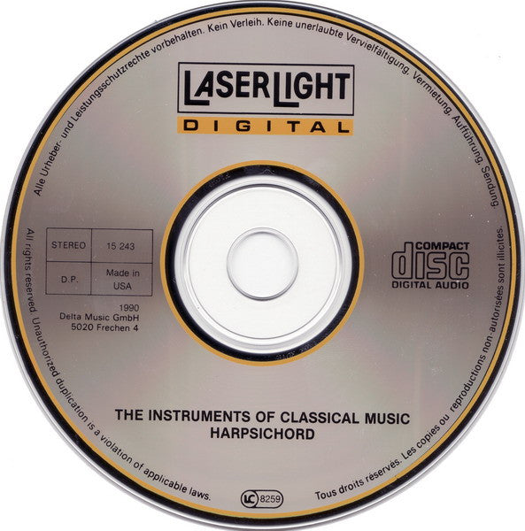 Various : The Harpsichord (CD, Comp)