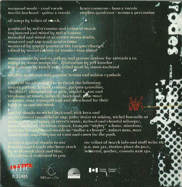 Tribes Of March : Freefall (CD, Album)