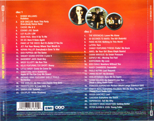 Various : Now Summer 2007 (2xCD, Comp)