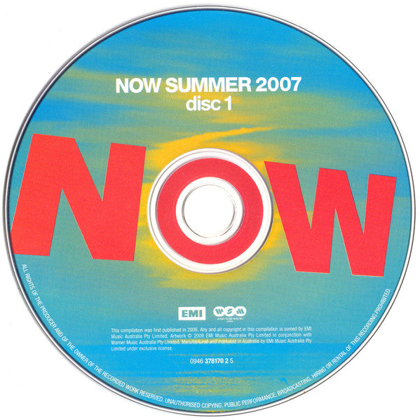 Various : Now Summer 2007 (2xCD, Comp)