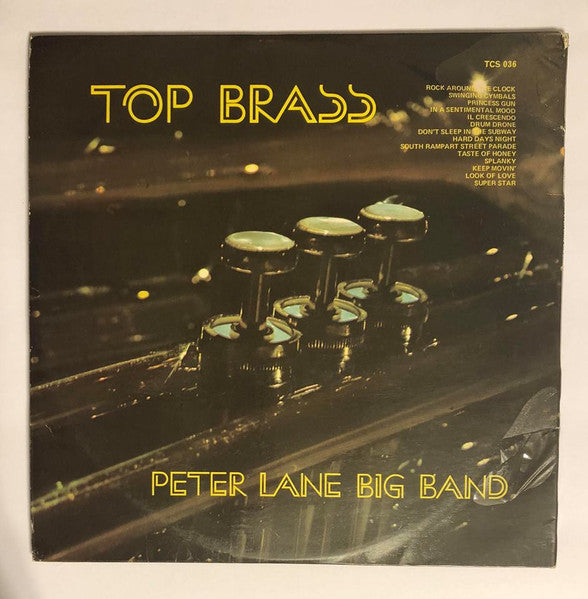 Peter Lane Big Band : Top Brass (LP, Album)