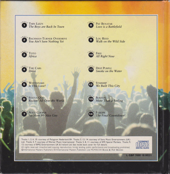 Various : Rock Legends (CD, Comp, Club, Boo)