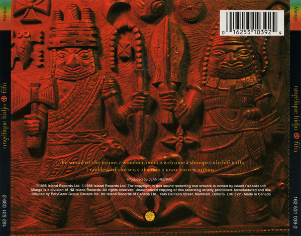 Angélique Kidjo : Fifa (CD, Album)