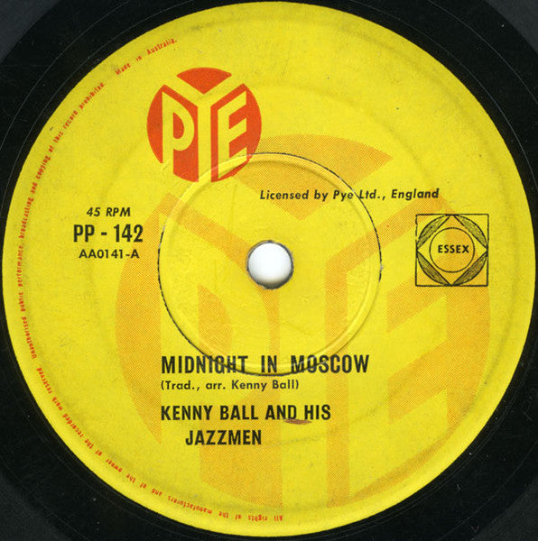 Kenny Ball And His Jazzmen : Midnight in Moscow (7", Single)