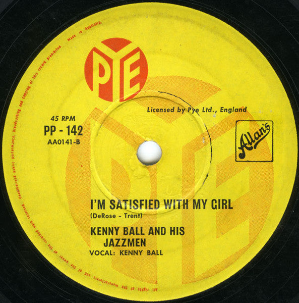 Kenny Ball And His Jazzmen : Midnight in Moscow (7", Single)