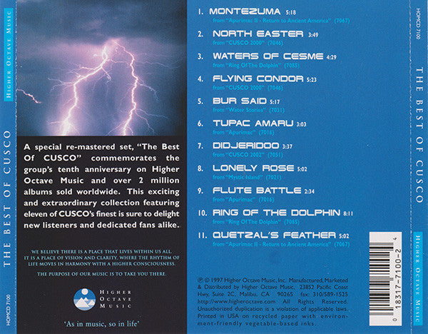 Cusco : The Best Of Cusco (CD, Comp)