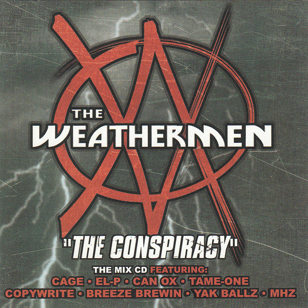 The Weathermen (2) : The Conspiracy - The Mix CD Vol 1 (CD, Comp, Mixed, Mixtape)