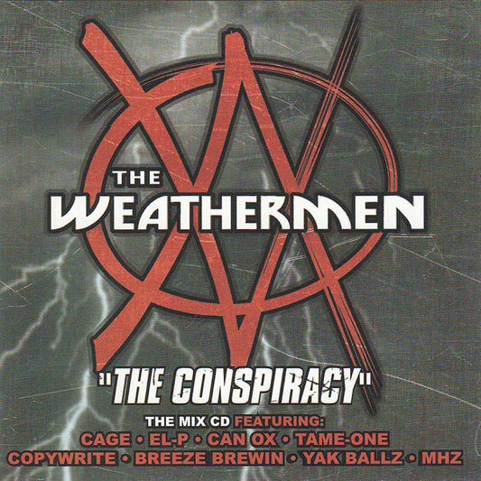 The Weathermen (2) : The Conspiracy - The Mix CD Vol 1 (CD, Comp, Mixed, Mixtape)
