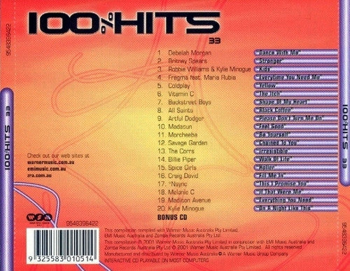 Various : 100% Hits 33 (CD, Comp + CD, Comp, Enh)