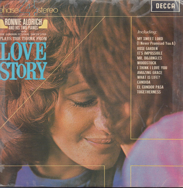 Ronnie Aldrich And His Two Pianos : Love Story (LP, Album)