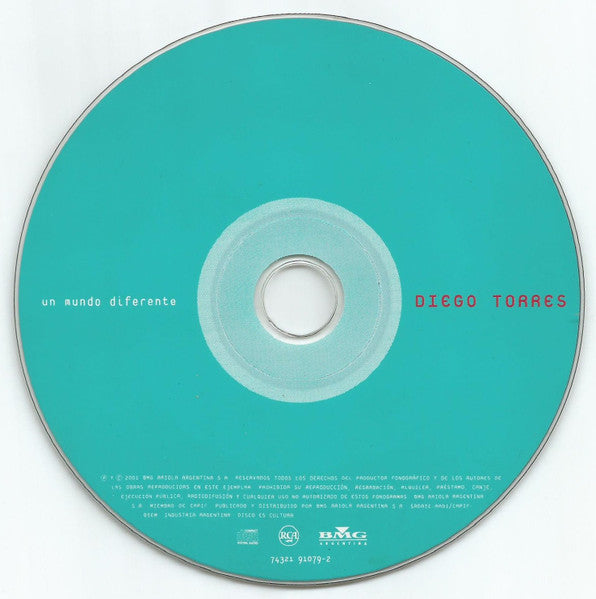 Diego Torres (2) : Un Mundo Diferente (CD, Album)