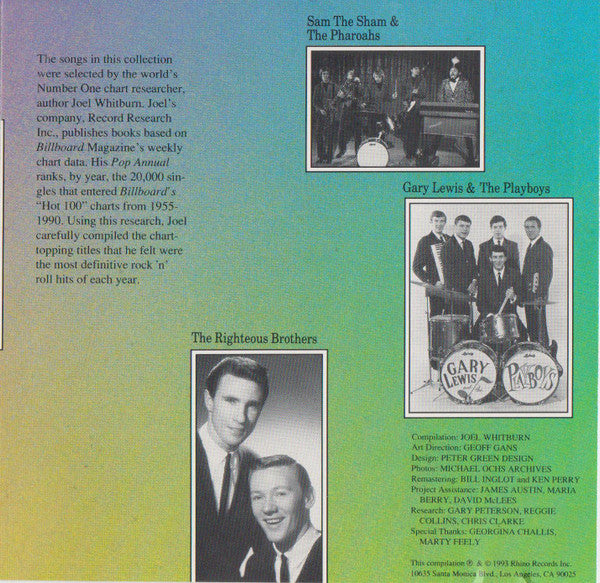 Various : Billboard Top Rock'n'Roll Hits - 1965 (CD, Comp, RE)