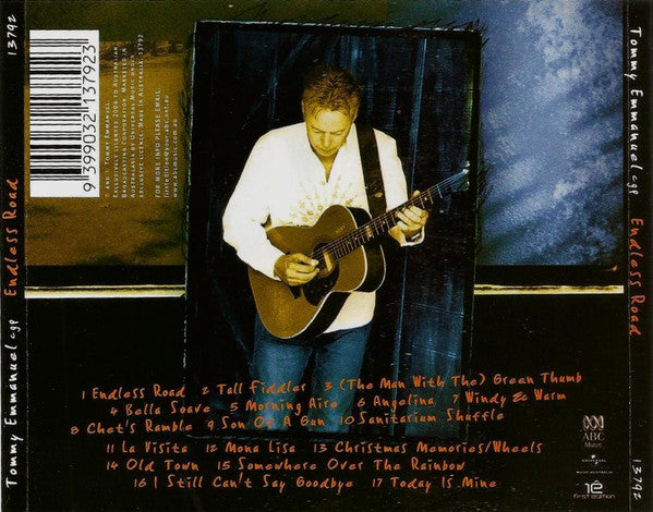 Tommy Emmanuel : Endless Road (CD, Album)