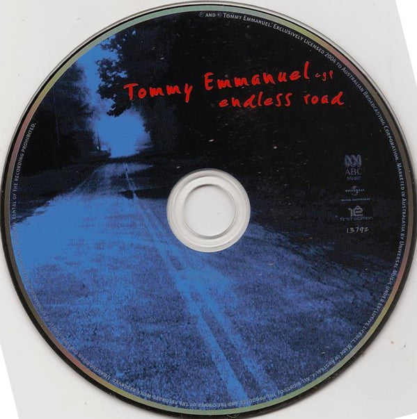 Tommy Emmanuel : Endless Road (CD, Album)