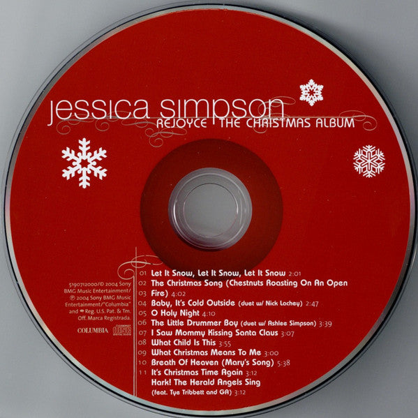 Jessica Simpson : Rejoyce: The Christmas Album (CD, Album)