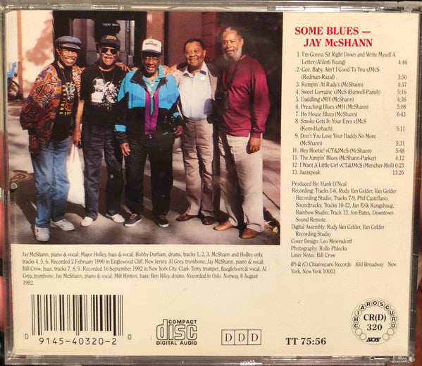 Jay McShann : Some Blues (CD, Album)