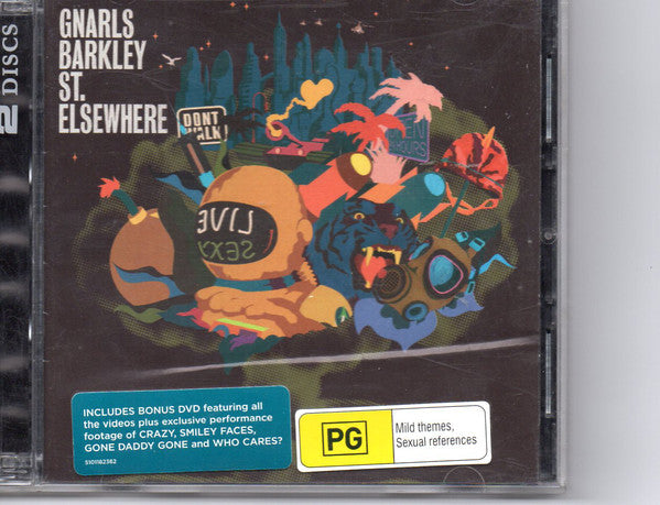 Gnarls Barkley : St. Elsewhere (CD, Album + DVD-V, NTSC + Dlx)