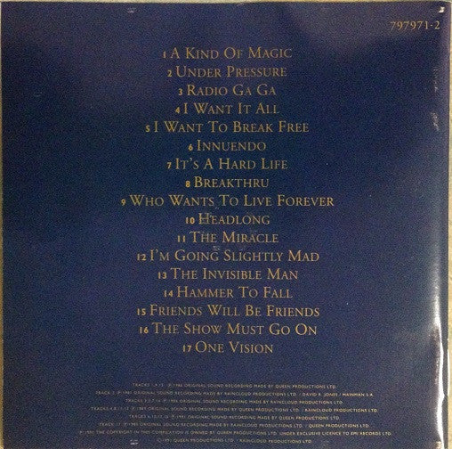 Queen : Greatest Hits II (CD, Comp, RP)