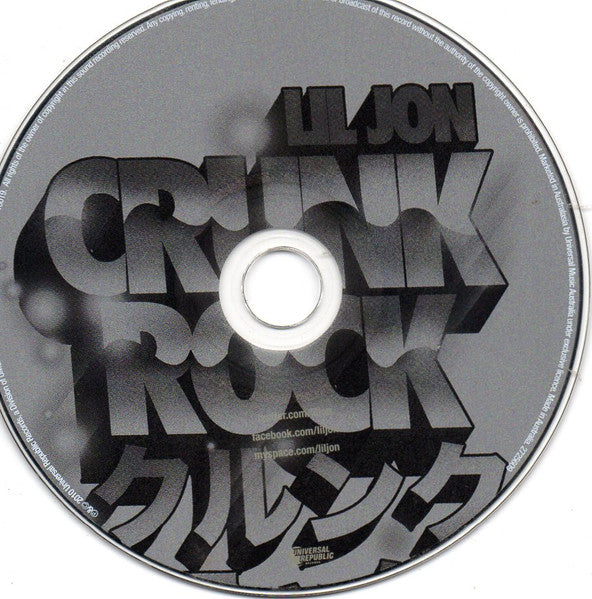 Lil' Jon : Crunk Rock (CD, Album)