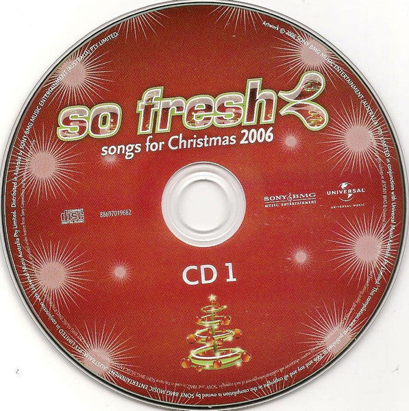 Various : So Fresh (Songs For Christmas 2006) (2xCD, Comp)